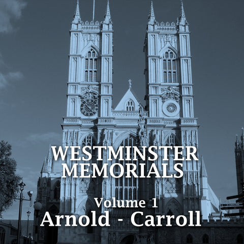 Westminster Memorials - Volume 1 (Audiobook) - Deadtree Publishing - Audiobook - Biography