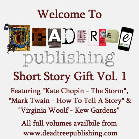 Welcome To Deadtree Publishing - Short Stories Vol. 1 - Deadtree Publishing - Audiobook - Biography